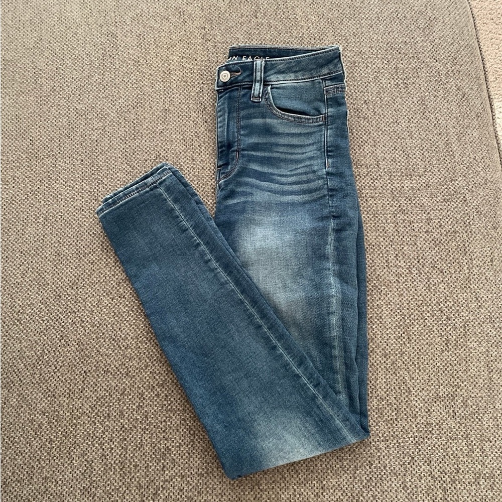 American Eagle Super High Rise Jegging